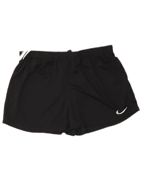 Nike ženske kratke sportske hlače Dri Fit UK 18 XL crni poliester
