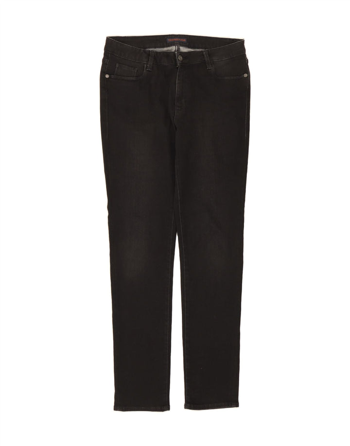 TRUSSARDI Womens Slim Jeans W31 L31 Black Cotton Vintage Trussardi and Second-Hand Trussardi from Messina Hembry 