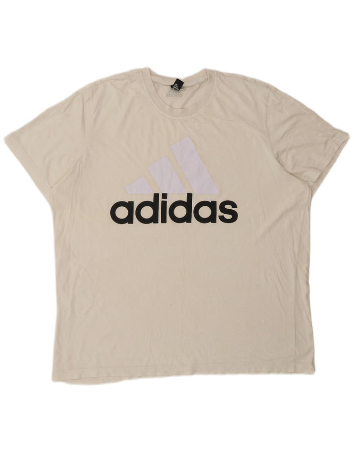 Adidas muška majica s grafičkim motivima 2XL Off White