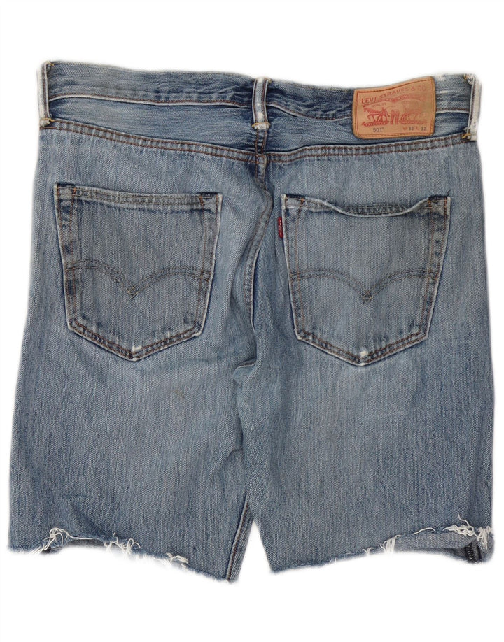 Levi's muške kratke hlače od trapera 501, W32, srednje plavi pamuk
