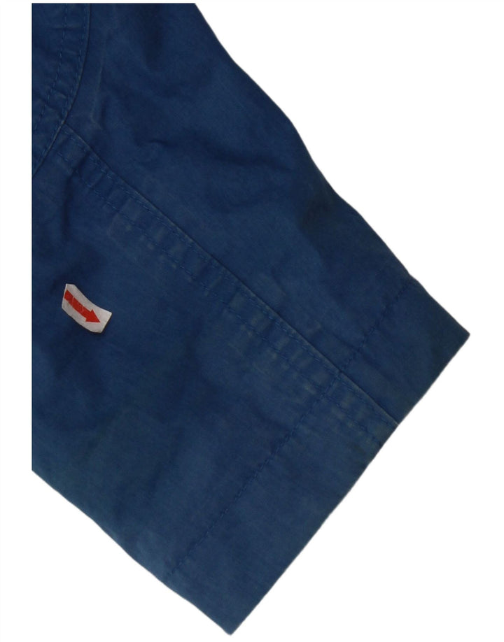 TIMBERLAND Muška vjetrovka s kapuljačom UK 36 Mali plavi poliester