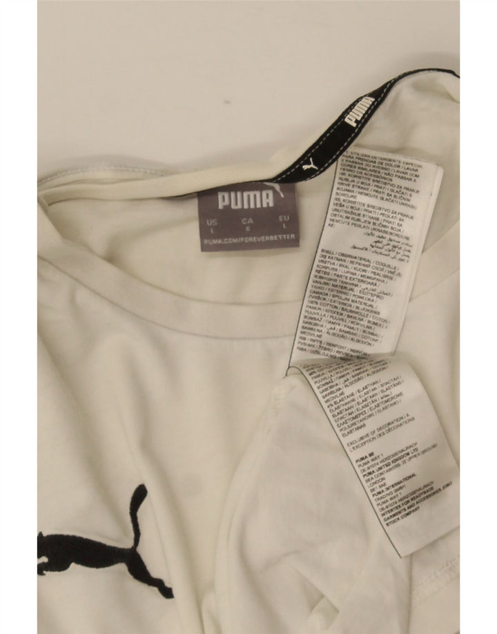 Puma muška majica kratkih rukava Large White Cotton