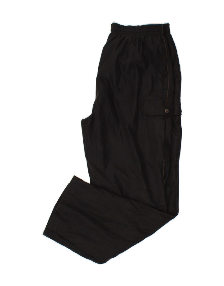 CHAMPION Mens Tracksuit Trousers XL Black Polyester Vintage Champion and Second-Hand Champion from Messina Hembry 