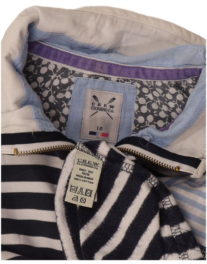 Crew Clothing Ženska majica široke kroja UK 10 Small Blue Nautical