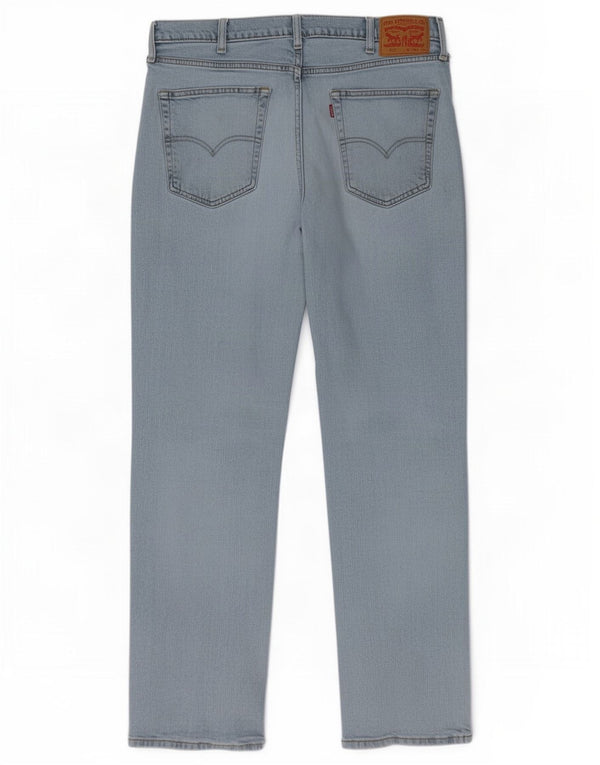 Levi's muške 514 ravne traperice W38 L32 plavi pamuk