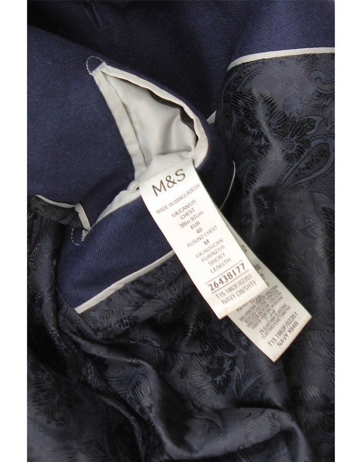 Marks & Spencer muška jakna sa 2 gumba UK 38/40 srednje tamnoplava
