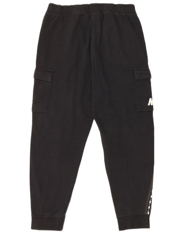 Nike Mens Graphic Cargo Tracksuit Trousers Joggers Medium  Black Cotton