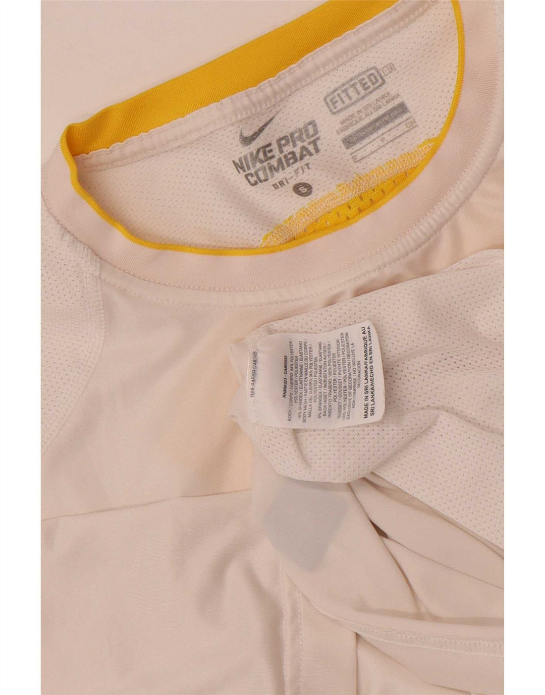 Nike Dri Fit majica kratkih rukava Mali bijeli Colourblock poliester