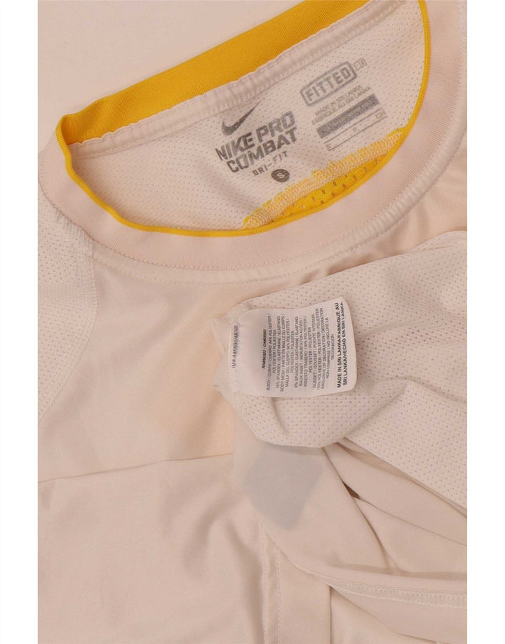 Nike Dri Fit majica kratkih rukava Mali bijeli Colourblock poliester