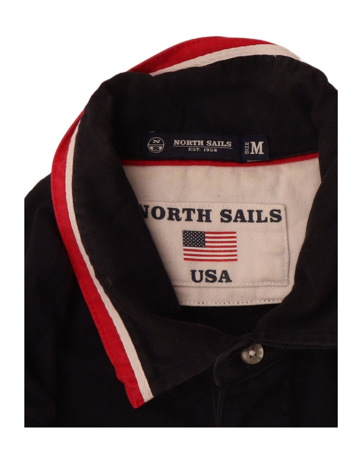 North Sails muška polo majica dugih rukava Srednje tamnoplavi pamuk