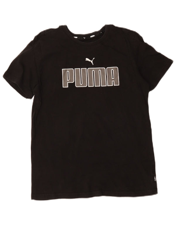 Puma ženska majica kratkih rukava s grafičkim motivima UK 10 Small Black Cotton