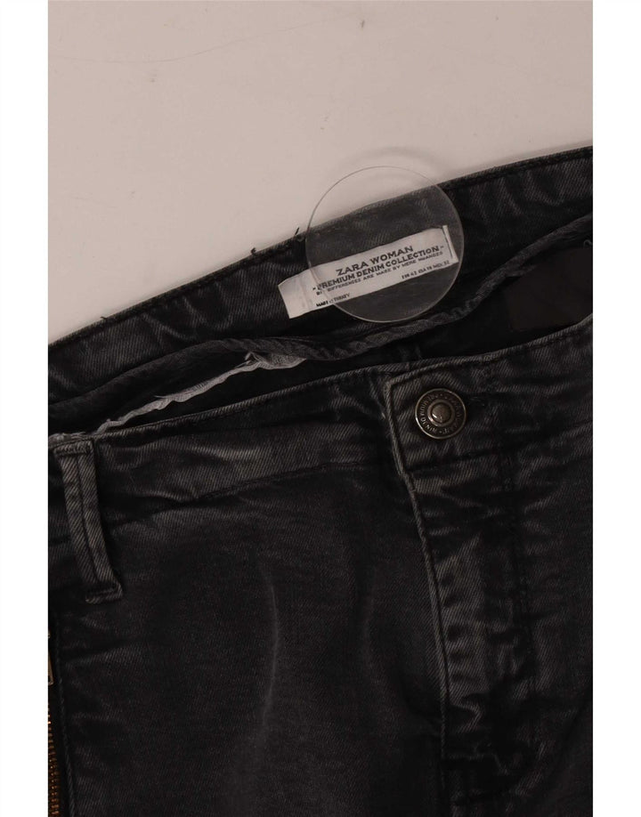 Zara ženske Cargo slim traperice EU 42 Large W32 L28 sive