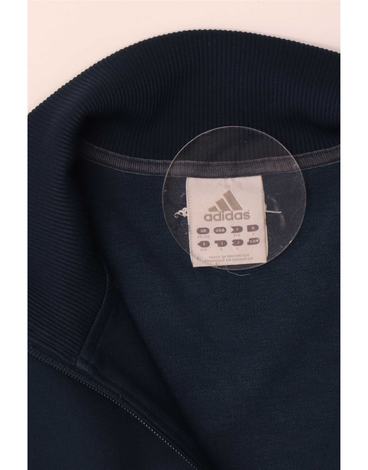 Adidas muška trenirka gornja jakna UK 38/40 srednje tamnoplava poliester