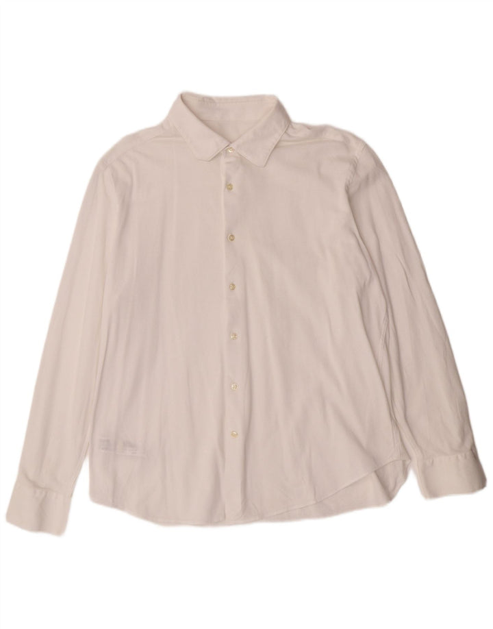 Massimo Dutti muška košulja 2XL bijeli pamuk