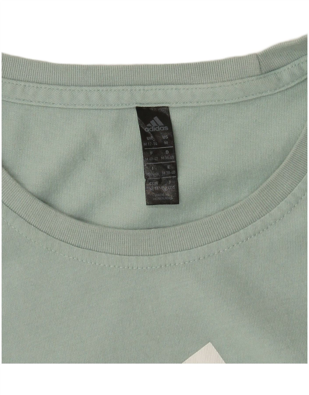 ADIDAS ženska majica dugih rukava s grafikom UK 12/14 srednje zelena