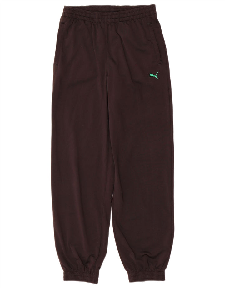 PUMA Womens Tracksuit Trousers Joggers UK 14 Medium  Brown Polyester