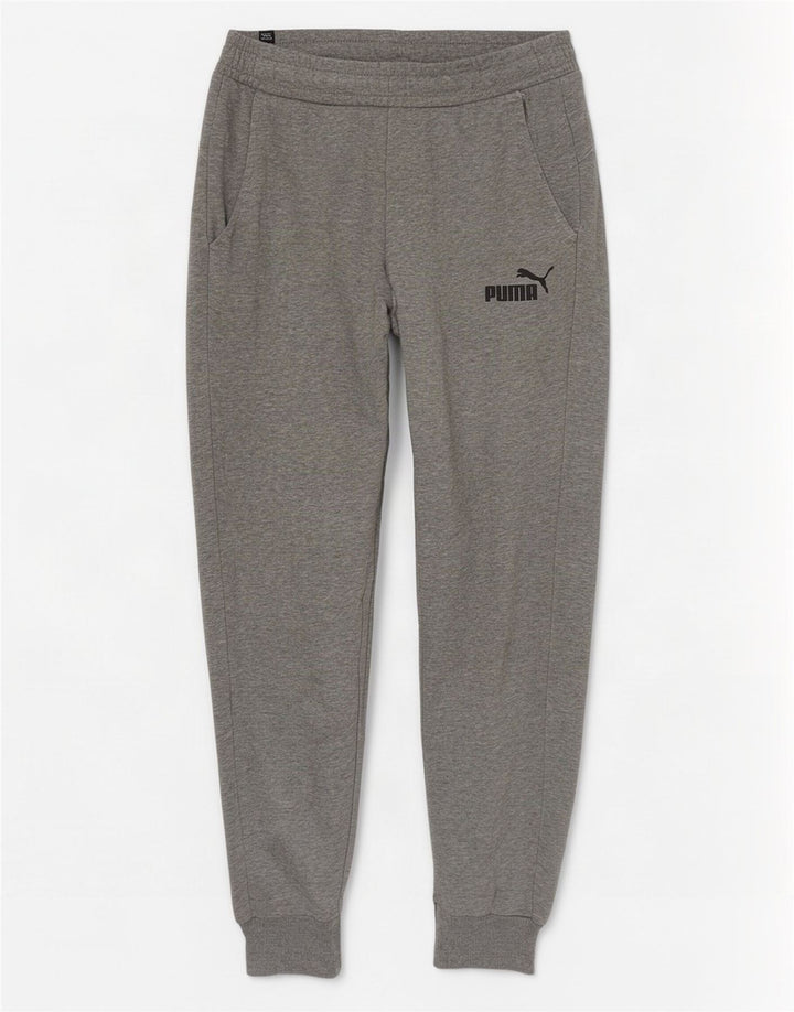 Puma muške trenirke Hlače Joggers Small Grey Flected