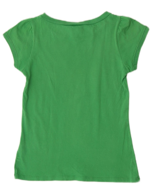 Benetton Girls Peanuts Graphic T-Shirt majica kratkih rukava 10-11 Years XL Zeleni pamuk