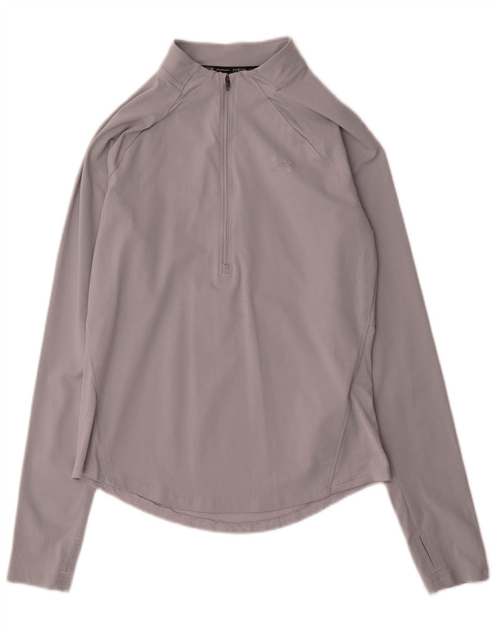 Under Armour Ženska trenirka Heat Gear Top UK 10 Small Grey