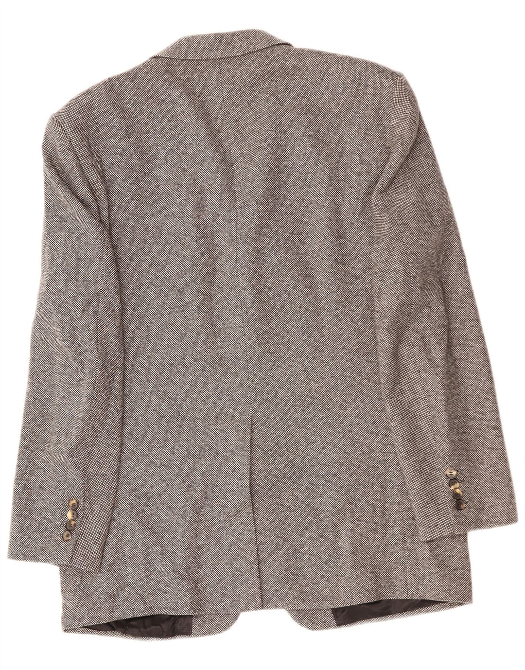 KARL LAGERFELD Muška jakna sa 3 gumba UK 40 Velika siva vunena