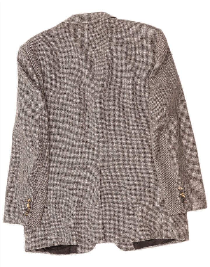 KARL LAGERFELD Muška jakna sa 3 gumba UK 40 Velika siva vunena