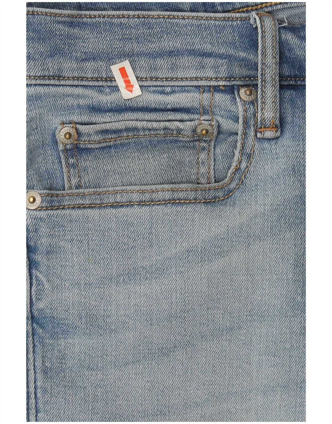 HOLLISTER Mens Super Skinny Jeans W32 L30 Blue Cotton