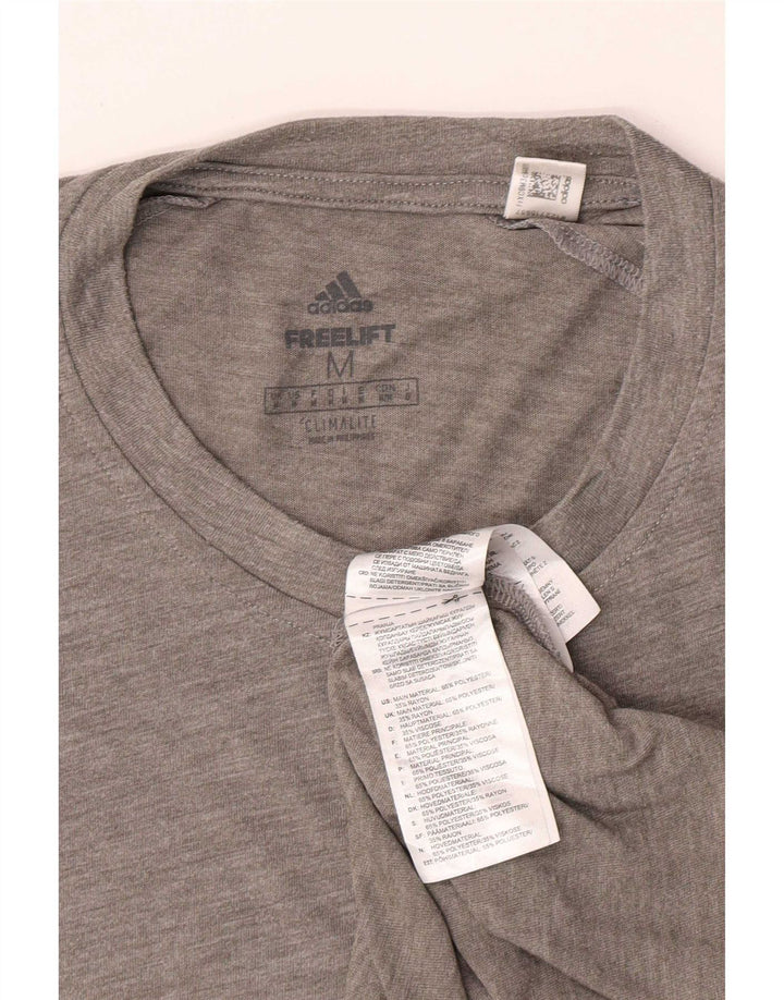 Adidas muška Climalite majica kratkih rukava Srednje sivi poliester