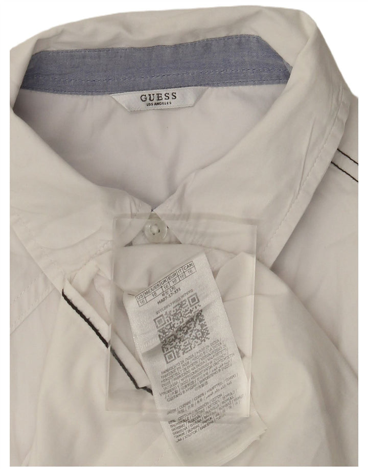 Guess ženska košulja UK 16 Large White Cotton