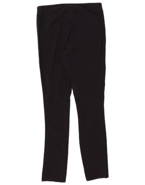 Nike Ženske Dri Fit Leggings UK 14 srednje crne najlonske