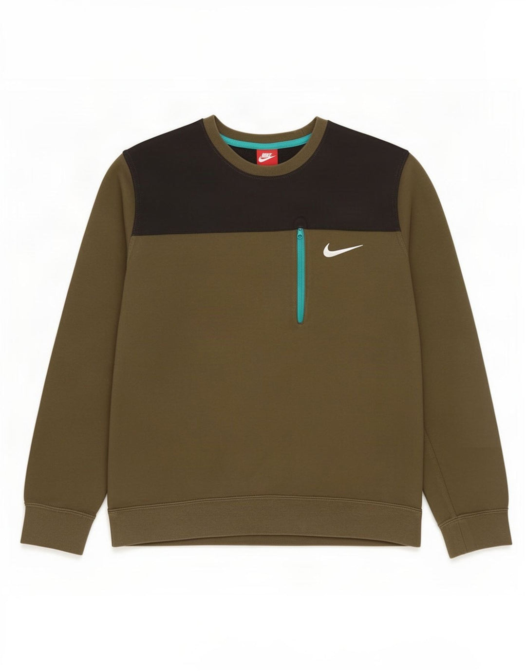 Nike muški džemper veliki kaki pamuk