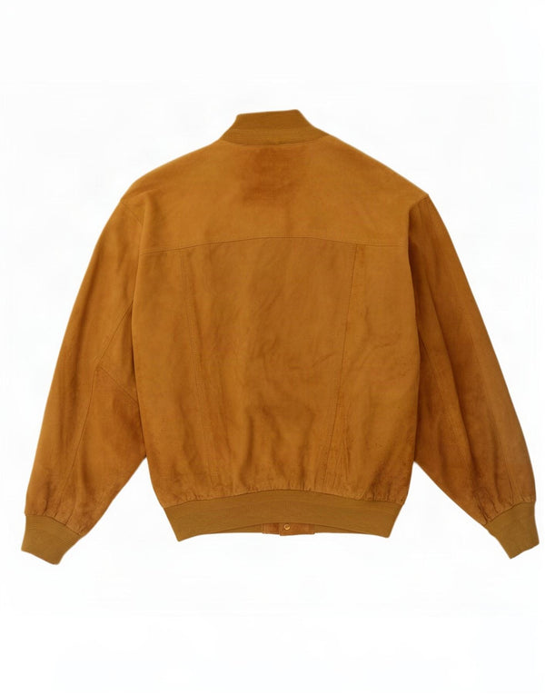 Vintage muška bomber jakna od brušene kože IT 56 3XL bež koža