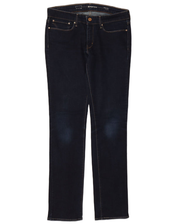 Levi's ženske ravne traperice s blagim oblinama modernog rasta W30 L32 tamnoplave