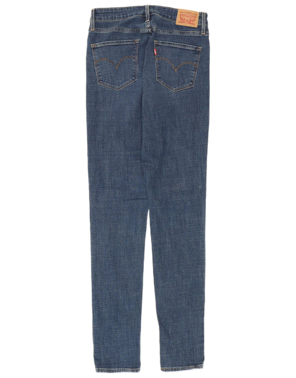 Levi's ženske uske traperice W28 L32 plavi pamuk