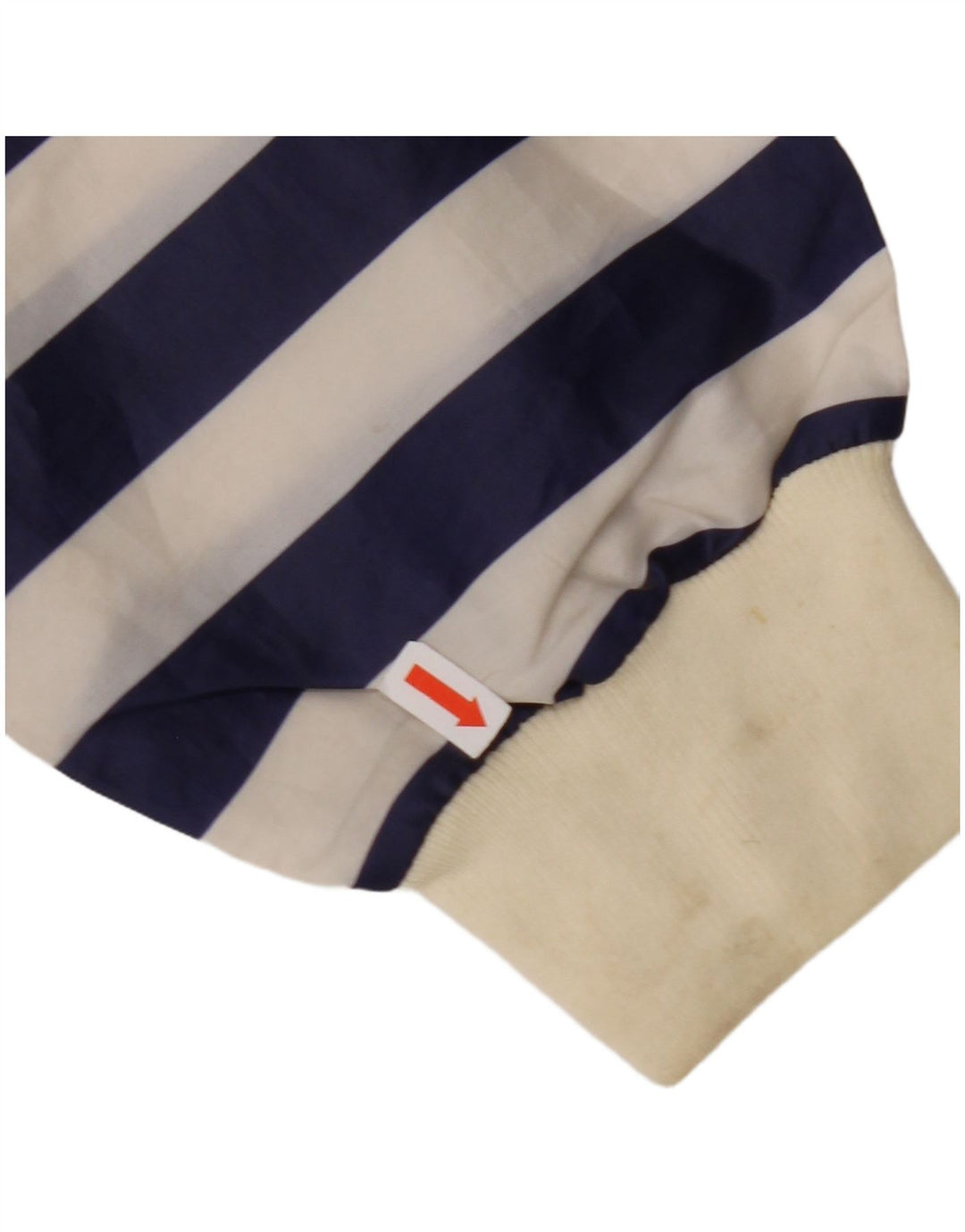 INVICTA muška kišna jakna s kapuljačom UK 40 velika tamnoplava prugasta poliesterska jakna