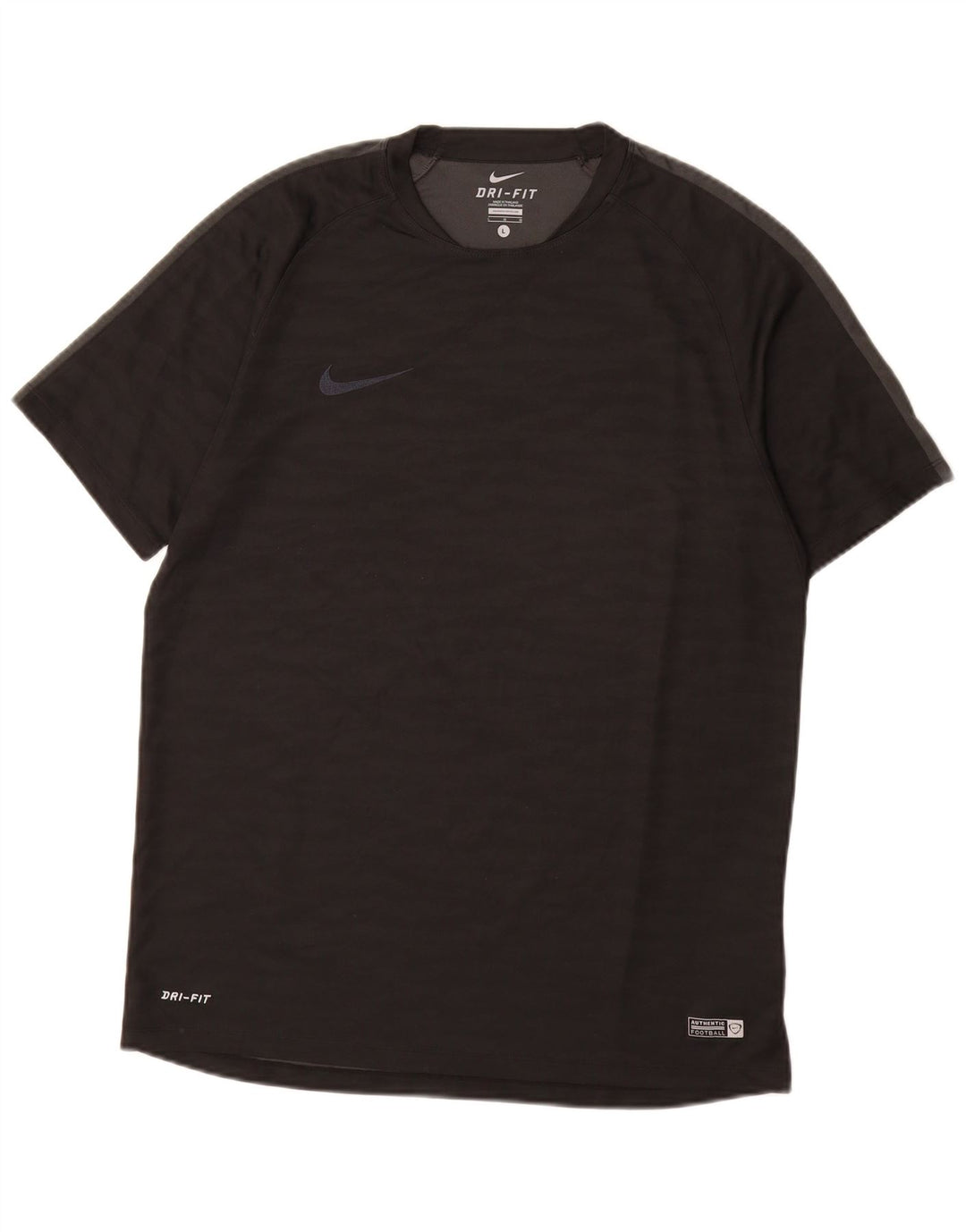 Nike Dri Fit majica kratkih rukava, veliki crni poliester