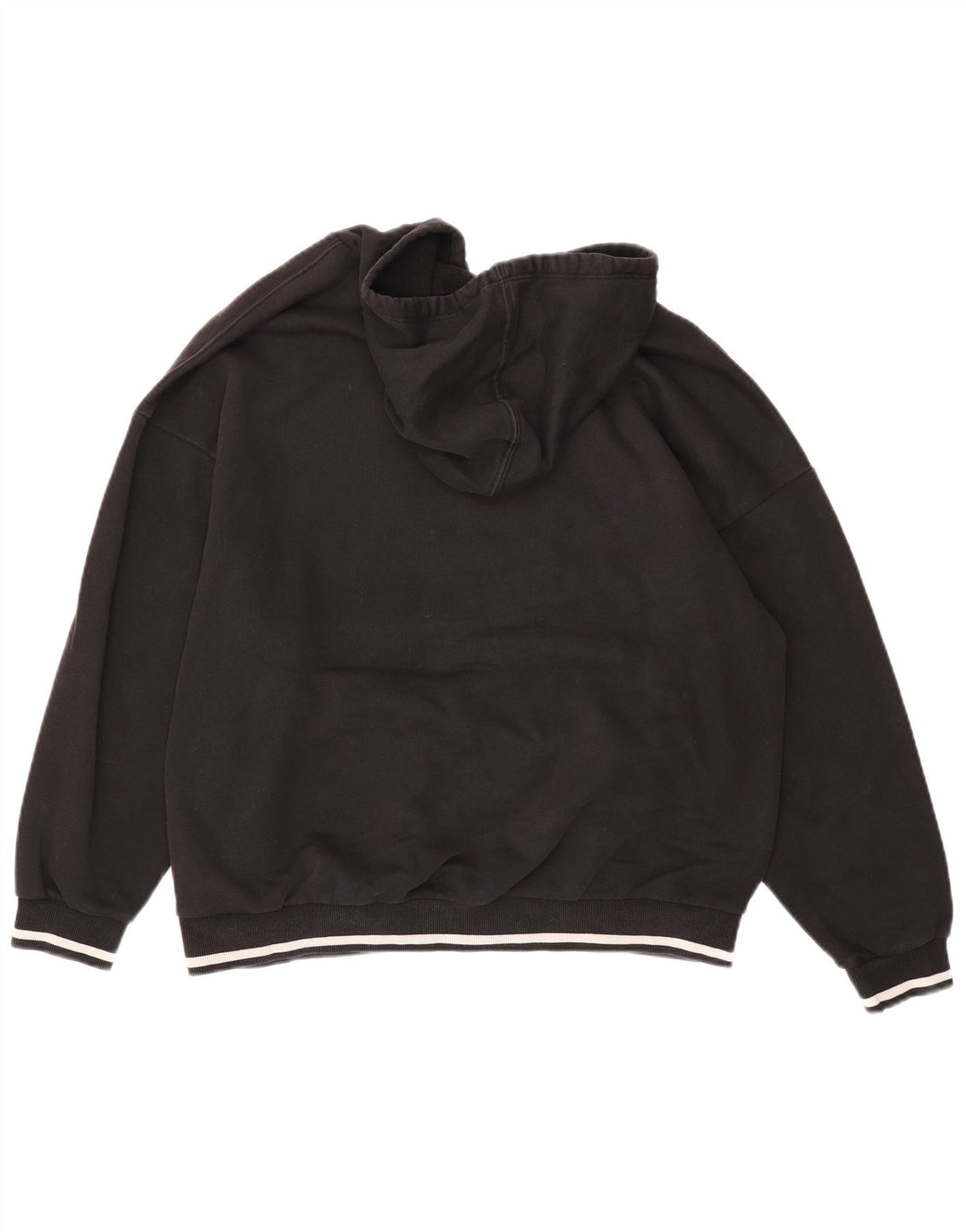 PUMA Ženska majica s kapuljačom s kapuljačom UK 16 Veliki crni pamuk