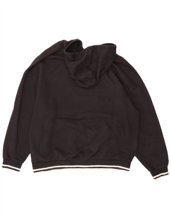 PUMA Ženska majica s kapuljačom s kapuljačom UK 16 Veliki crni pamuk