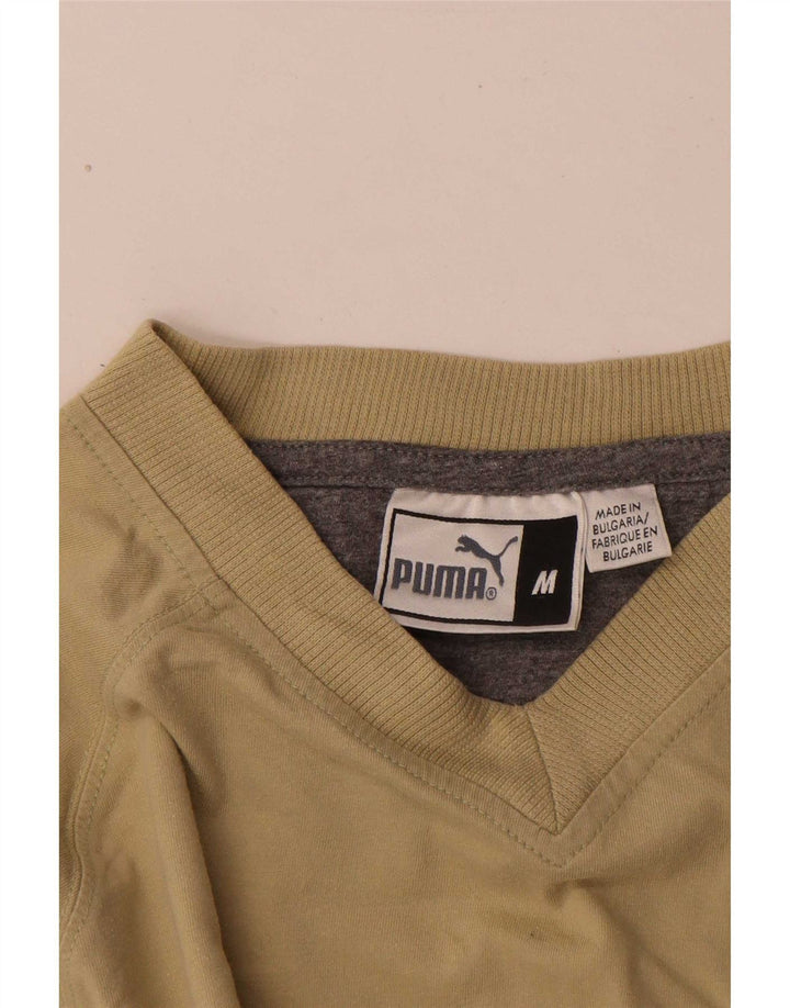 Puma ženska majica srednje boje kaki