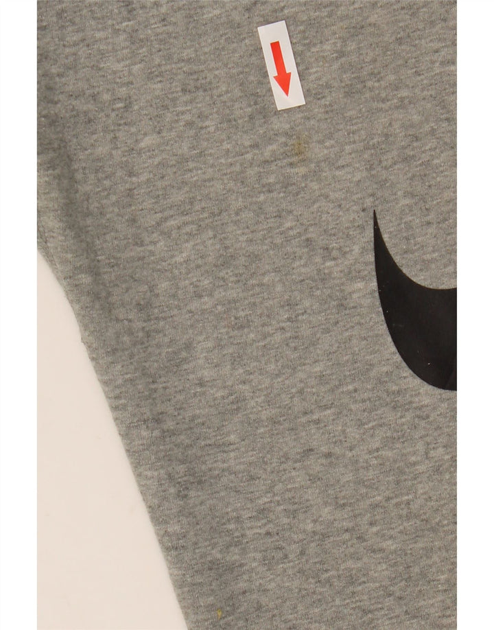 Nike ženske grafičke tajice UK 14 srednje sive pamučne