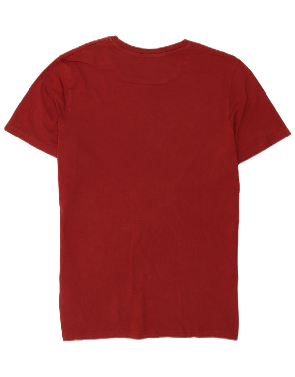 Jack & Jones Ženska majica kratkih rukava s grafičkim motivima UK 16 Large Maroon Pamuk