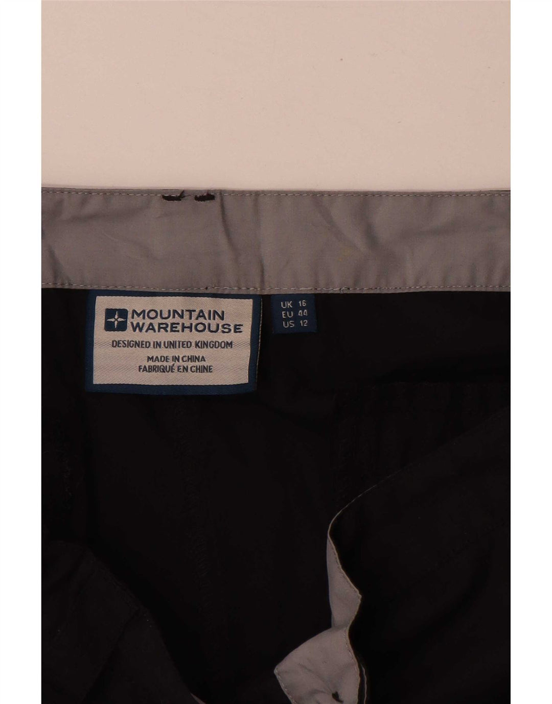 Mountain Warehouse Ženske Cargo kratke hlače UK 16 Large W34 crni poliester
