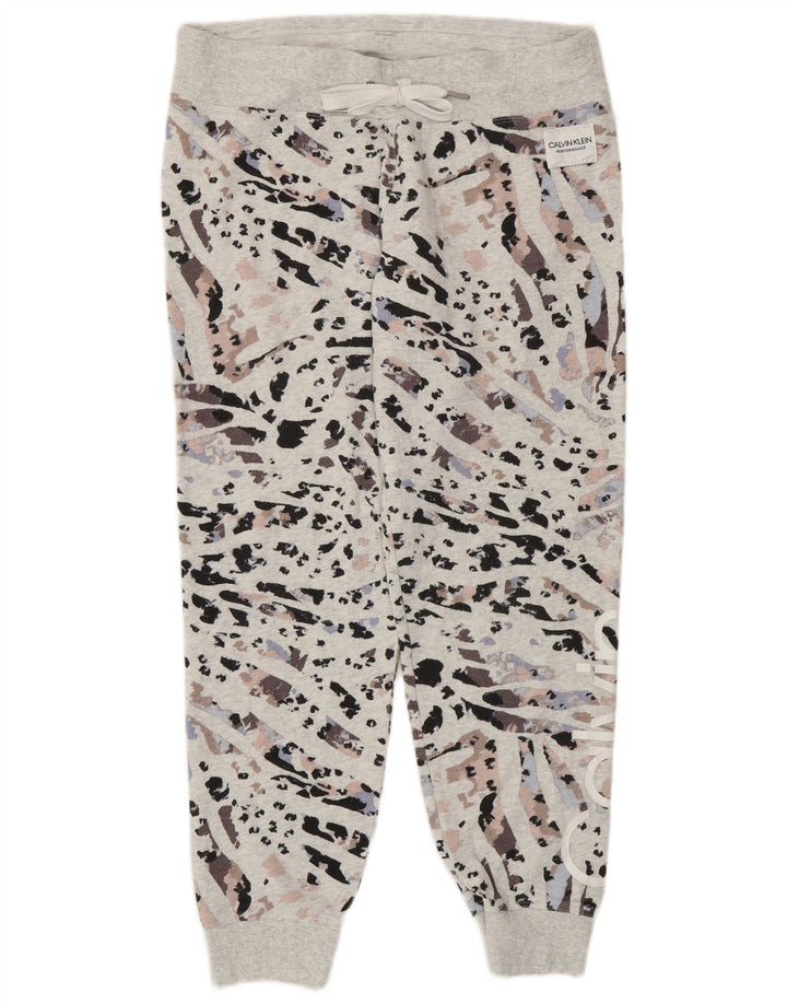 CALVIN KLEIN Ženska trenirka Hlače Joggers UK 14 srednje sive
