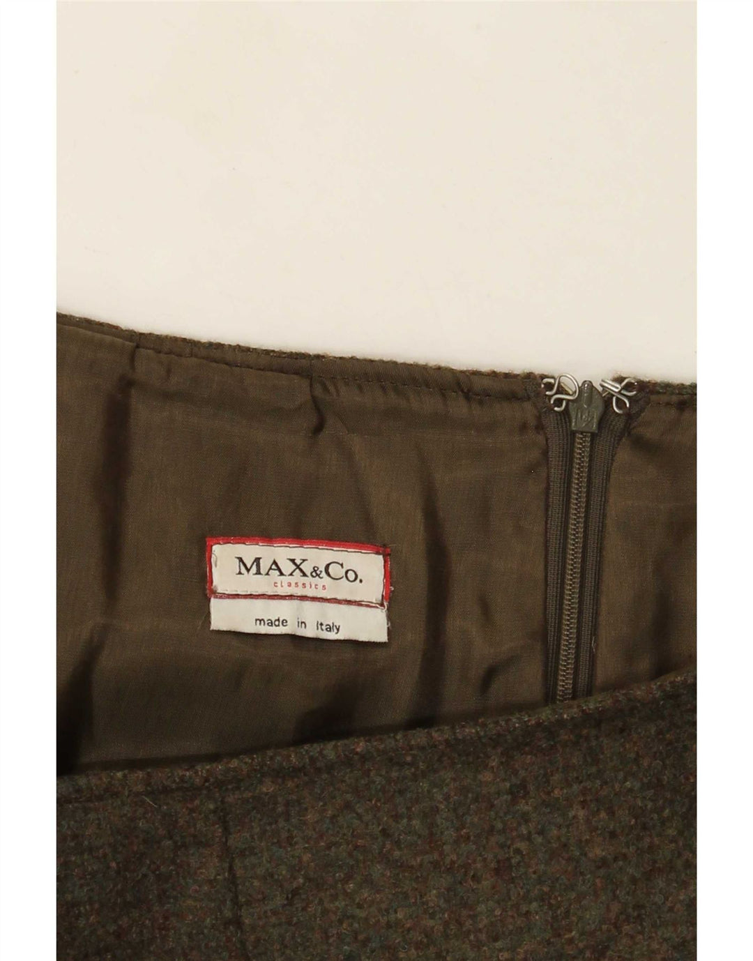 Max&Co. Ženska suknja A-kroja W32 velika kaki