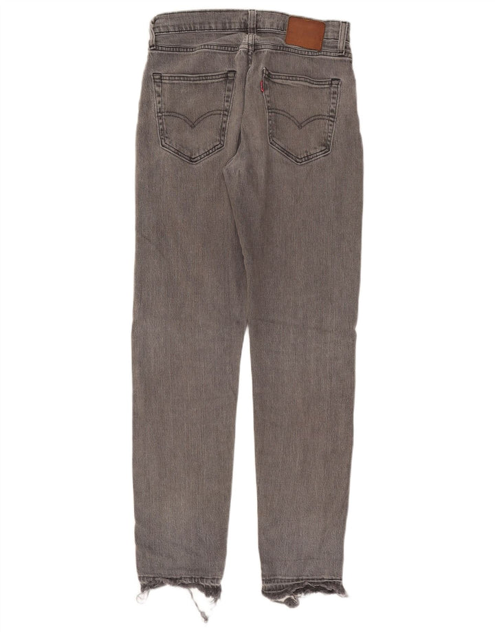 Levi's muške uske traperice W28 L32 sivi pamuk