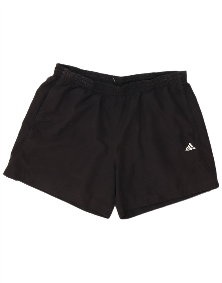 Adidas muške sportske kratke hlače XL crni poliester