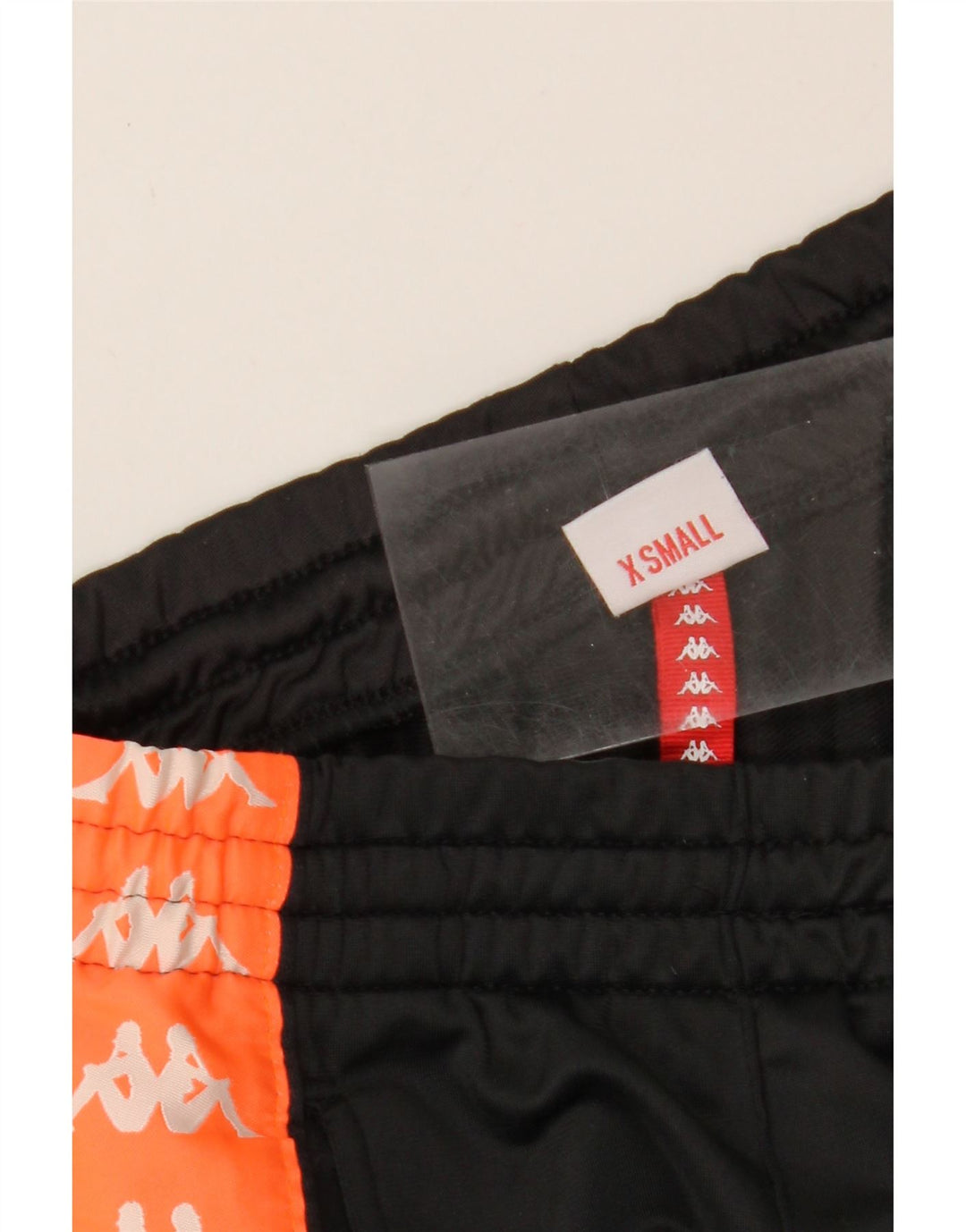KAPPA Mens Graphic Full Tracksuit XS  Black Colourblock Polyester Vintage Kappa and Second-Hand Kappa from Messina Hembry 