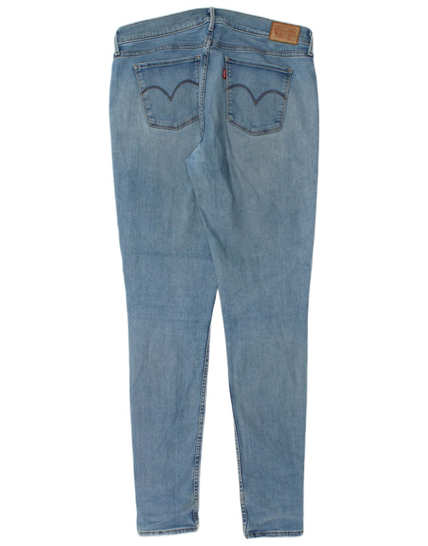 LEVI'S ženske 710 super uske traperice W32 L34 plavi pamuk