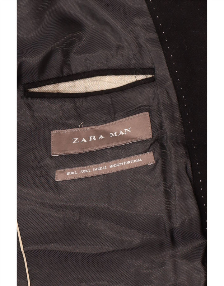 Zara muški kaput UK 40 Large Black