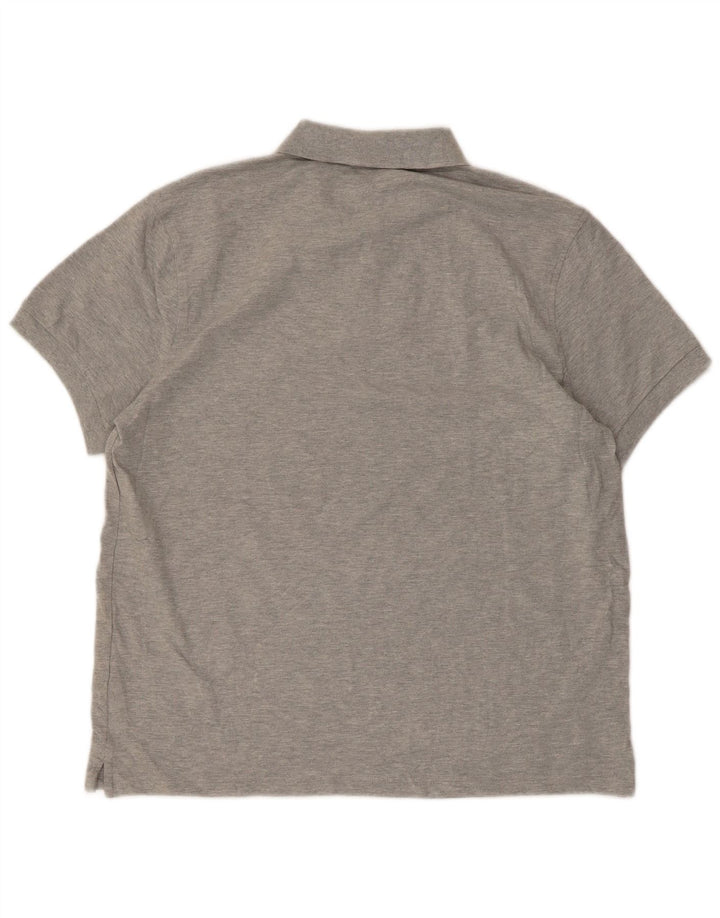 J. Crew muška polo majica XL sivi flekasti pamuk