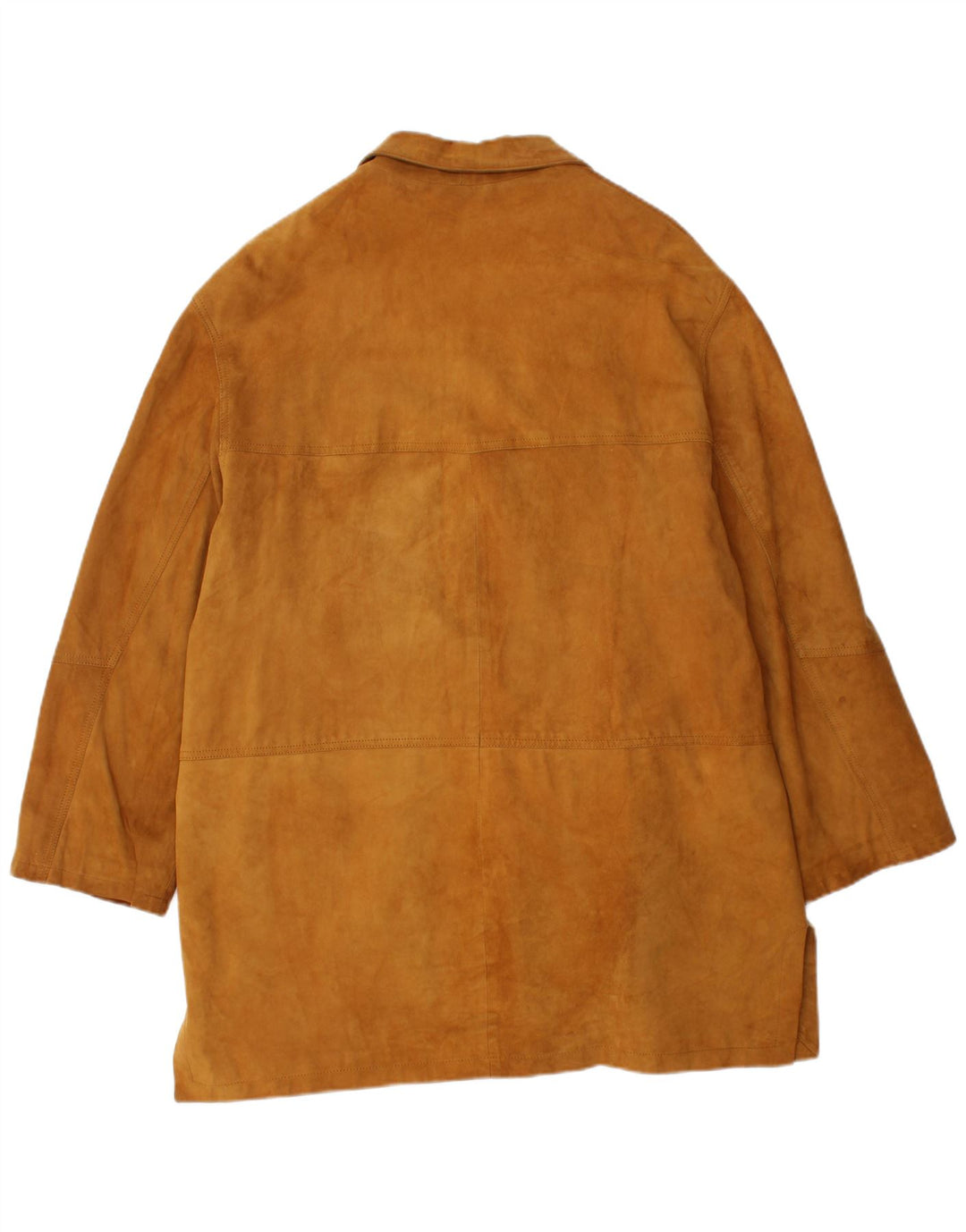 VINTAGE Ženska antilop jakna UK 18 XL smeđa koža